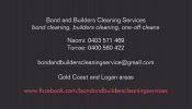 Bond and Builders Cleaning Services