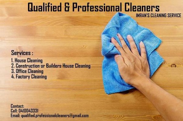Qualified & Professional  Cleaners