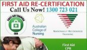 Australian First Aid and BELS Re-Certification - CBD College