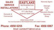 East Lake Refrigeration and Air Conditioning