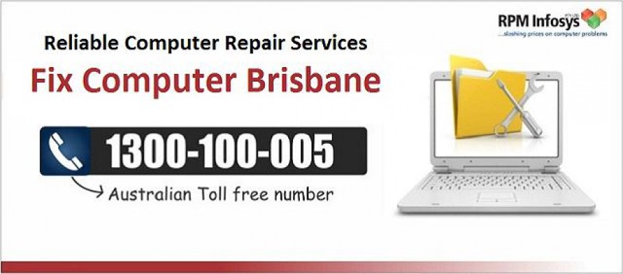 Want Fix Computer in Brisbane Service? Call 1300-100-005