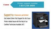 Canon Printer Tech Support Phone Number 1-877-234-3909 USA & Canada