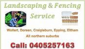Fencing and Landscaping Service