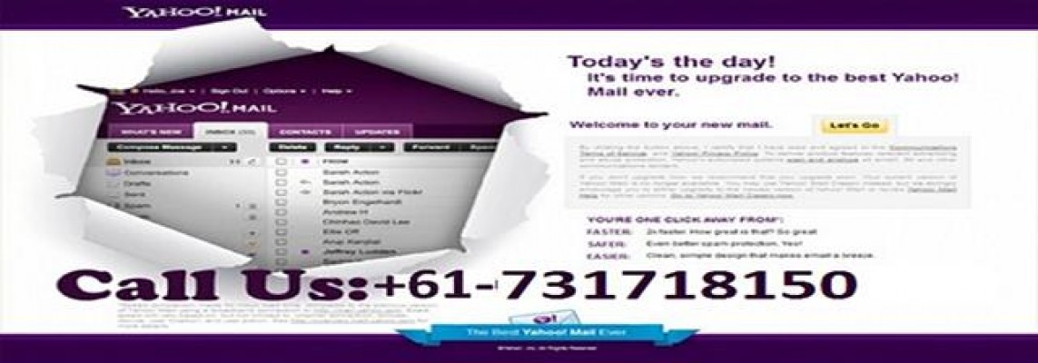 Yahoo Support and Helpline Number +61731718150 Australia