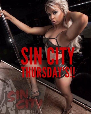 Thursday Nights are HUGE at Sin City Gentlemens Club !