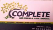 Complete Gardening and Maintenance