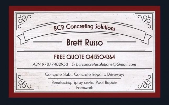 BCR Concrete solutions